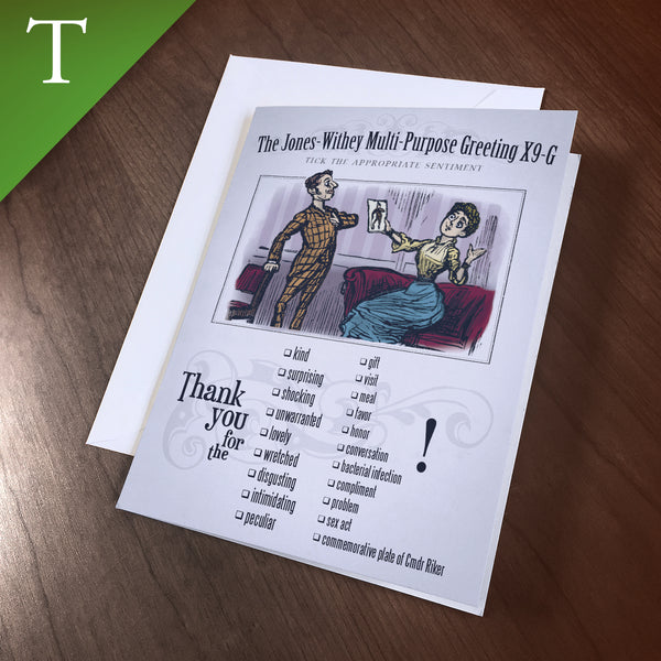 Greeting Card (Multi-Purpose) - “Thank You X9-G”