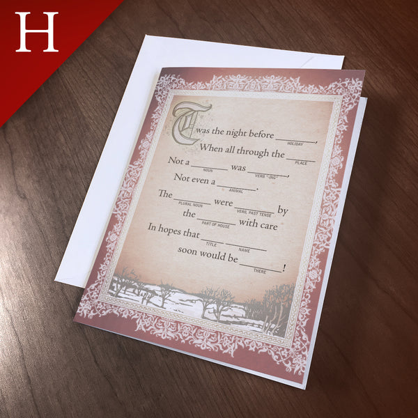 Greeting Card (Holidays) - “Mad Night”