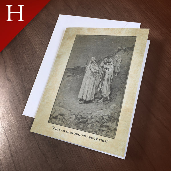 Greeting Card (Holidays) - “Shepherds”
