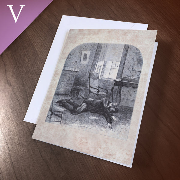 Greeting Card (Valentine) - “Fallen”