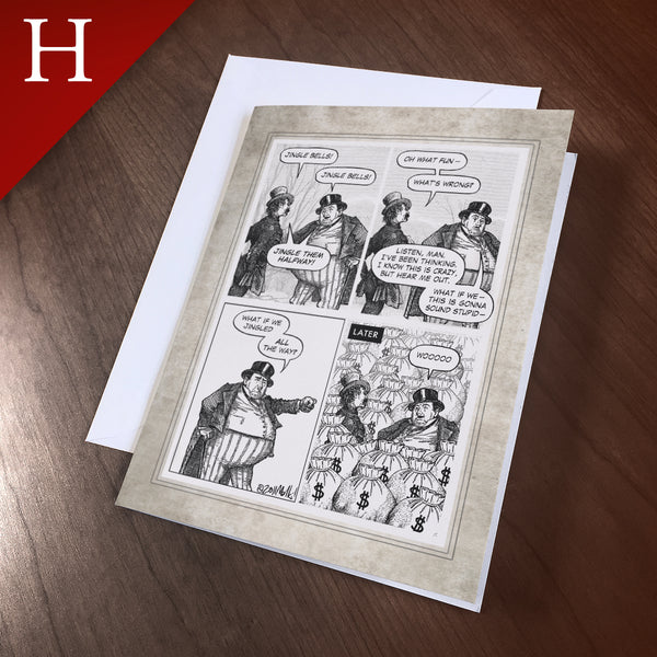 Greeting Card (Holidays) - “Jingle Them Halfway”