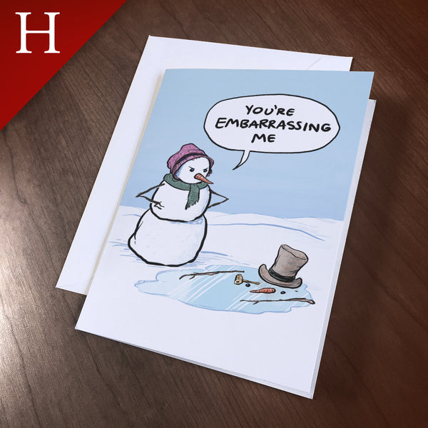 Greeting Card (Holidays) - “Embarrassing Me”