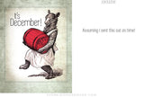 Greeting Card (Holidays) - “Barrel”