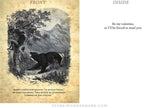 Greeting Card (Valentine) - “Bear”
