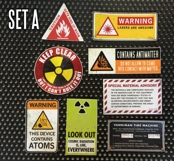 Brand: Warnify, Type: Warning Stickers
