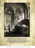 Greeting Card (Blank Inside) - “Library”