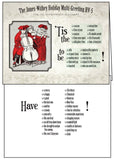 Greeting Card (Holidays) - “Tis the Season”, Multi-Purpose HV-5