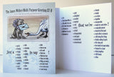 Greeting Card (Multi-Purpose) - “Friendly Note X4-E”