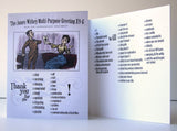 Greeting Card (Multi-Purpose) - “Thank You X9-G”