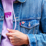 Enamel Pin - Dead Internet