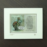 Doctor Tallshell | Roll-a-Sketch Original Watercolor