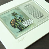 Doctor Tallshell | Roll-a-Sketch Original Watercolor