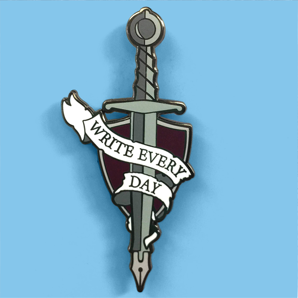 Enamel Pin - Write Every Day