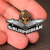 Enamel Pin - Bibliophibian (Diver)