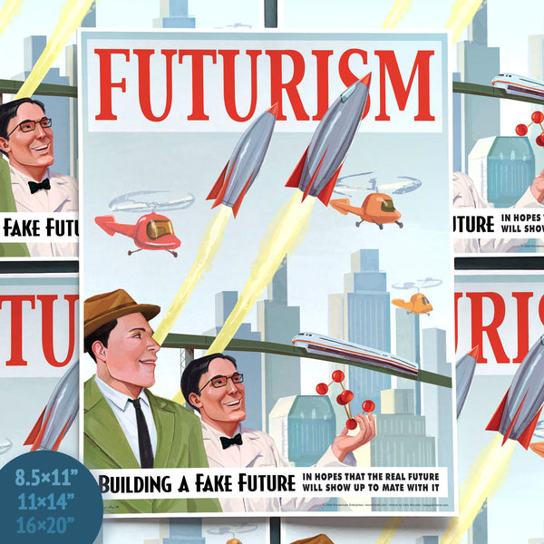 Print - Futurism: Building a Fake Future