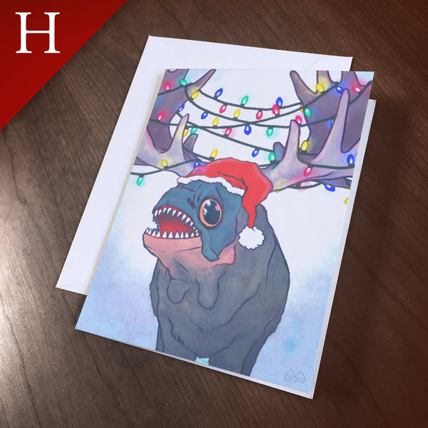 Greeting Card (Holidays) - “Antlers”