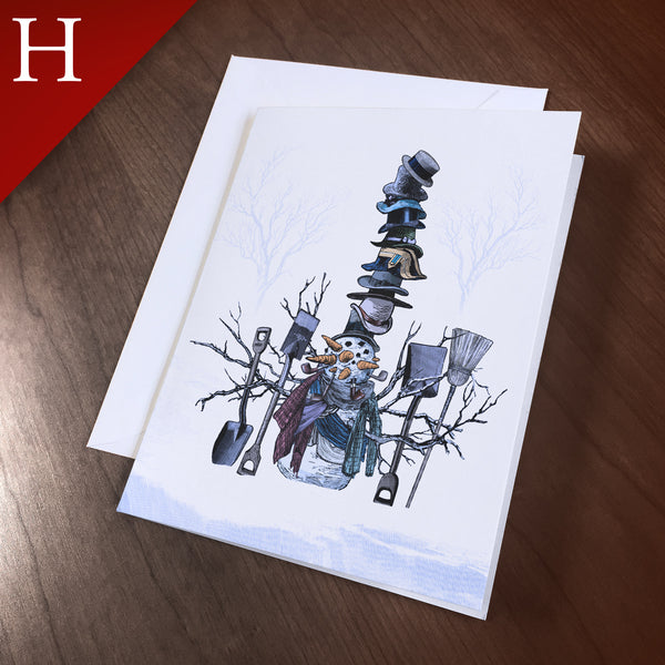 Greeting Card (Holidays) - “Super Snowman”