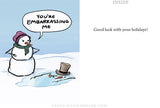 Greeting Card (Holidays) - “Embarrassing Me”