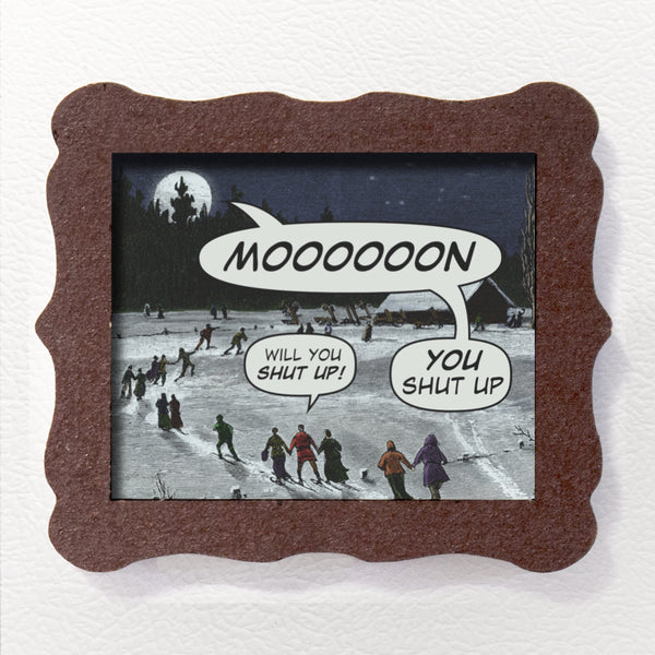 Mooooon - Acrylic Magnet