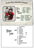 Greeting Card (Holidays) - “Time”, Multi-Purpose HV-6